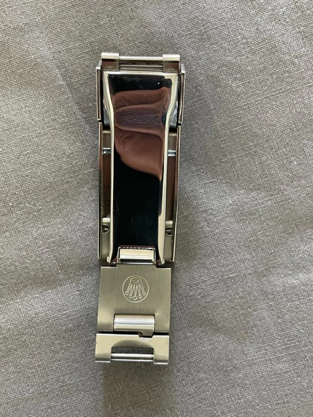 GLIDELOCK WITH DIVER EXTENSION BUCKLE CLASP SAFETY FLIP FOR ROLEX SEA-DWELLER